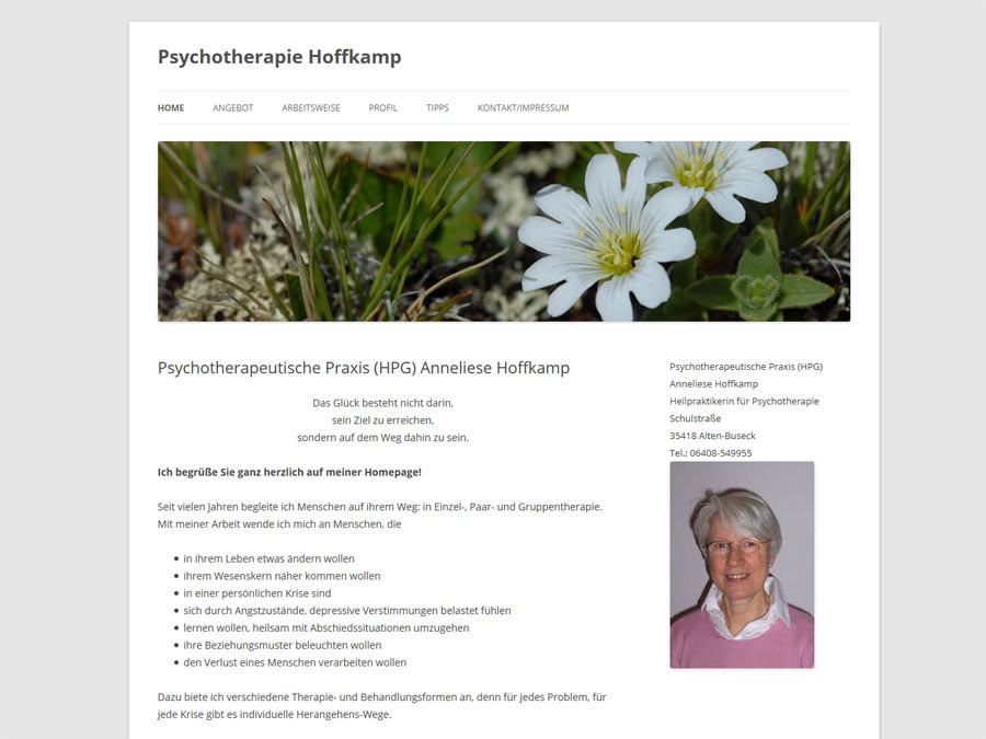 Psychotherapie Hoffkamp