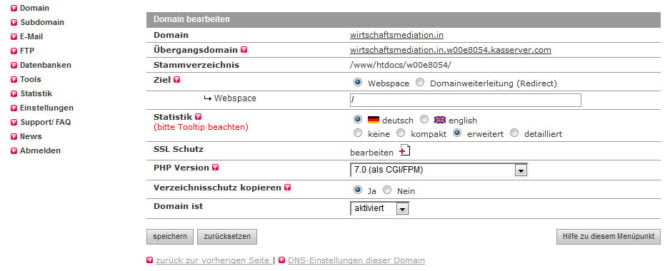 kas ssl schutz bearbeiten