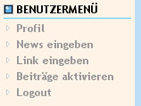 News eingeben